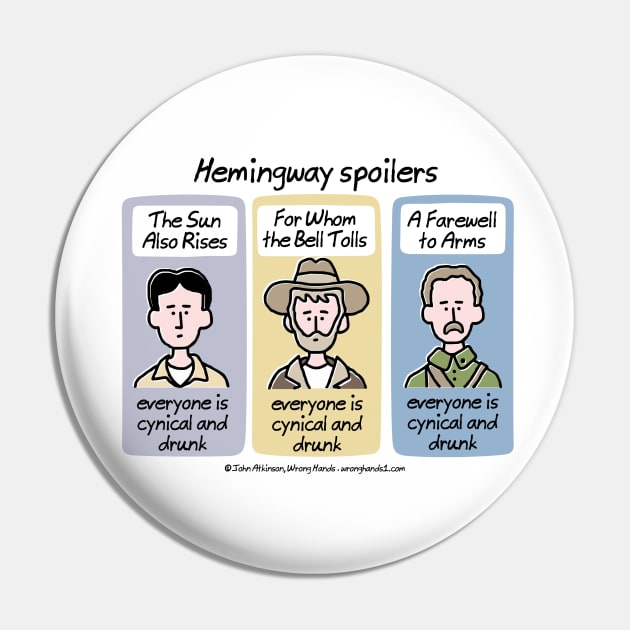 Hemingway Spoilers Pin by WrongHands