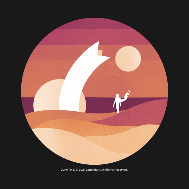 Minimalist Arrakis, Sunset by Dream Artworks