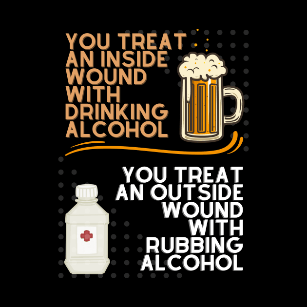 Funny Drinking and Life Quote - Goofy Graphic by slice_of_pizzo