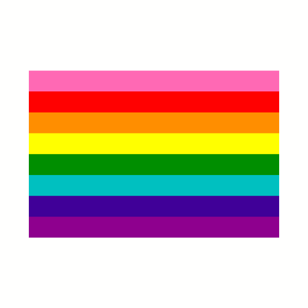 Original 1978 Pride Flag (Retro 8) by dikleyt