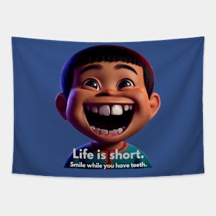 Life is short Tapestry