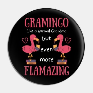 Flamazing Gramingo - Funny Grandma - Amazing Grandma - Best Grandma - Fabuela Pin