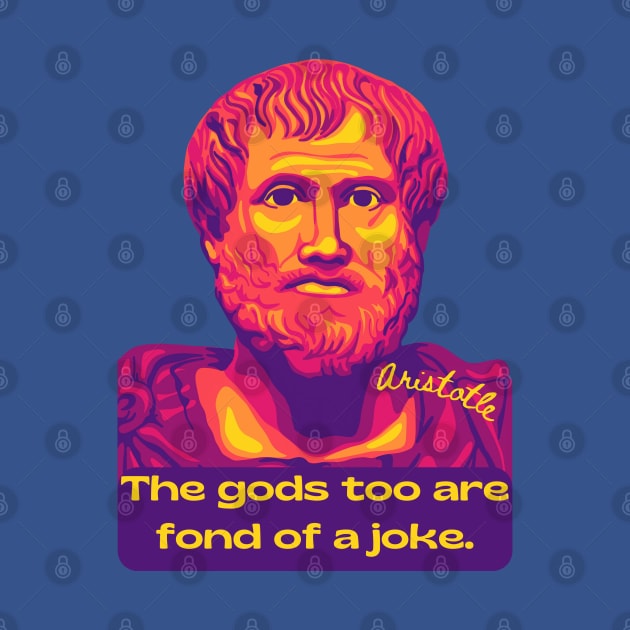 Aristotle Portrait and Quote by Slightly Unhinged