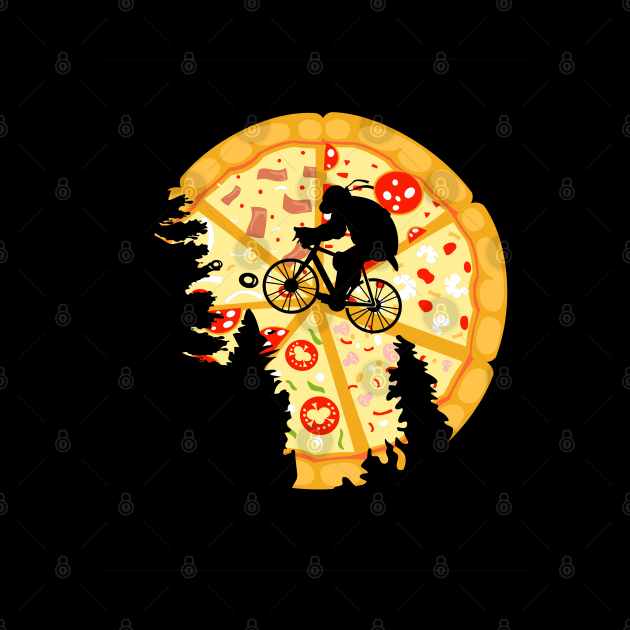 Pizza Moon by drewbacca