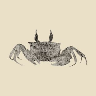 Dotwork Crab Art Print T-Shirt