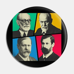 Sigmund Freud Comics Pin