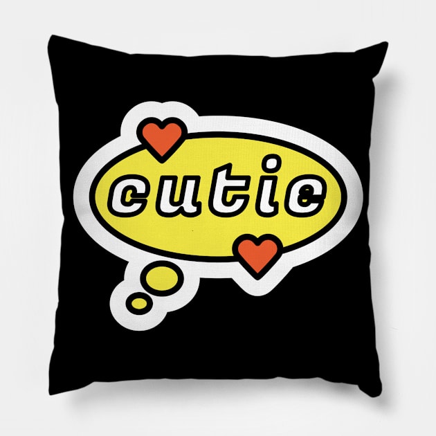 Cutie Pillow by EarlAdrian