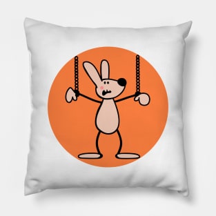 Chained Rabbit Pillow