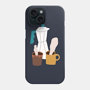 Coffee for two Phone Case