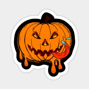 Halloween Pumpkin Magnet