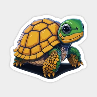 Turtle Portrait Magnet