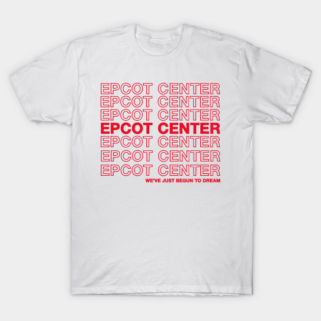 Discover EPCOT Center Thank You Bag - Epcot Center - T-Shirt