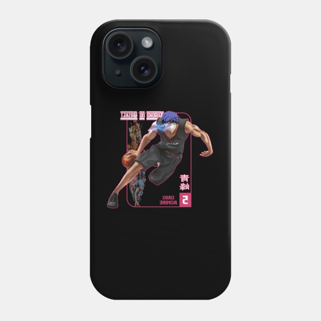 Aomine Daiki Five Phone Case by miocbjr