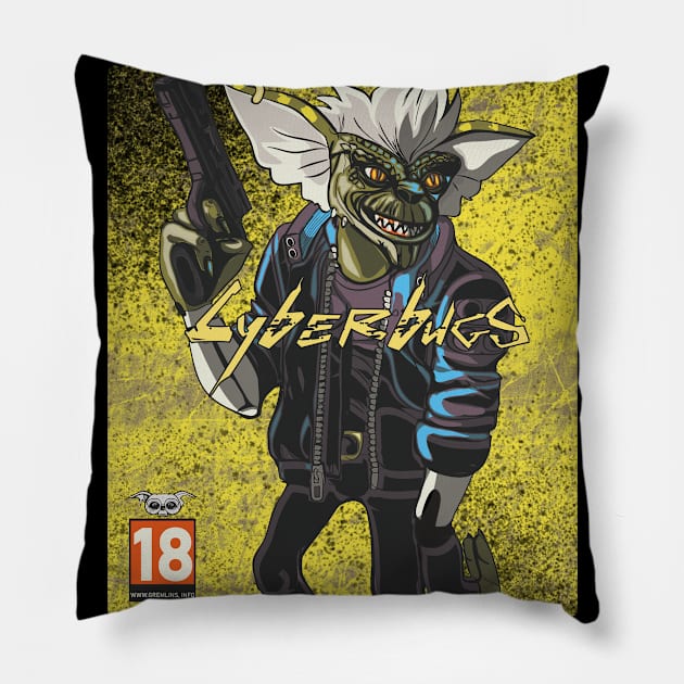 ciberbugs Pillow by sambukino