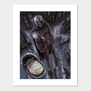 The Mandalorian Posters And Art Prints Teepublic