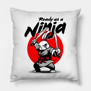 Ready as a Ninja Pillow