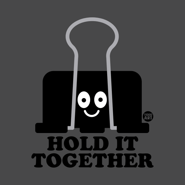 hold it clip by toddgoldmanart