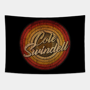 arjunthemaniac, circle retro faded Cole Swindell Tapestry