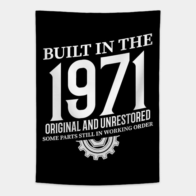 Built In The 1971 Tapestry by Stay Weird