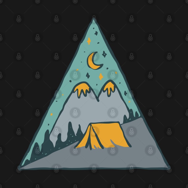 Camp Triangle by quilimo