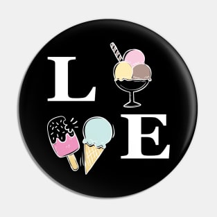 Ice Cream - Love Pin