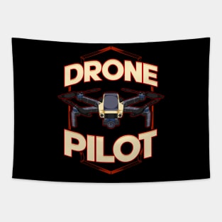 Cute Drone Pilot Funny Drone Obsessed Flying Tapestry