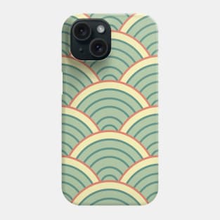 Geometric Waves Pattern Phone Case