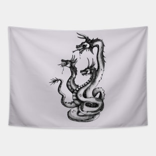 Three Headed Hydra Tapestry