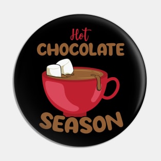 Hot Chocolate Season Pin