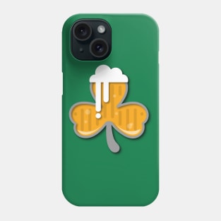 St. Patrick's day  for beer lovers Phone Case