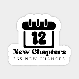 12 New Chapters 365 New Chances Magnet