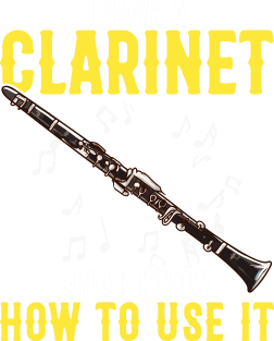 Clarinet Band Musician Funny Quotes Humor Sayings Gift Magnet