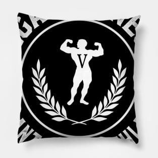 vegan fitness Pillow