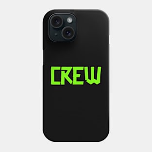 2 sides print- can't fix attitudes- CREW Small Gaffer Green Phone Case