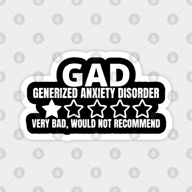 Gad Generalized Anxiety Disorder, Very Bad, Would Not Recommend Magnet by Bahaya Ta Podcast