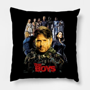 the dark side of heroes bootleg vintage design Pillow