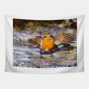 Dancing Robin Tapestry