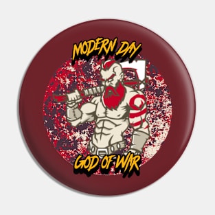 Modern Day God of War Pin