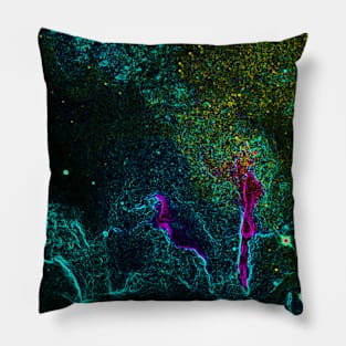 Black Panther Art - Glowing Edges 148 Pillow