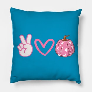 Peace. Love. Pumpkins Pillow