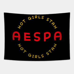 Hot Girls Stan Aespa Tapestry