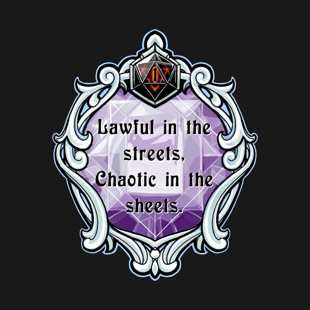 Amulet Lawful in the Streets, Chaotic in the Sheets. by robertbevan