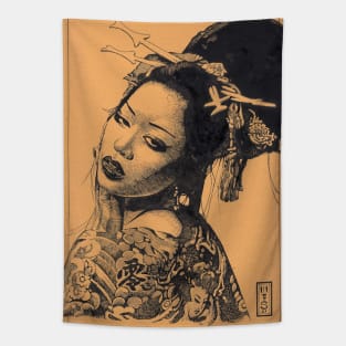 Tattooed Geisha Tapestry