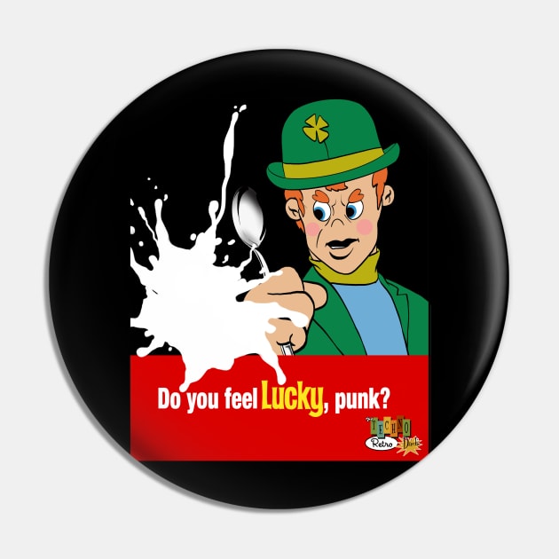 Do You Feel Lucky? TechnoRetro Dads Pin by TechnoRetroDads