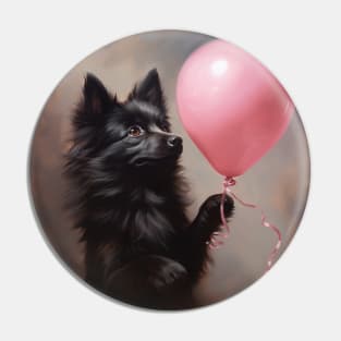 Party Schipperke Pin