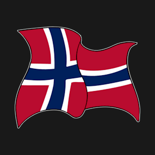 flag of Norway - sports, flags, and culture inspired designs T-Shirt