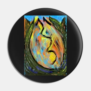 ABSTRACTED TULIP FIRE Pin