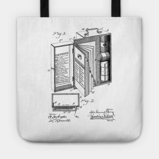 Emergency Case vintage patent drawing Tote