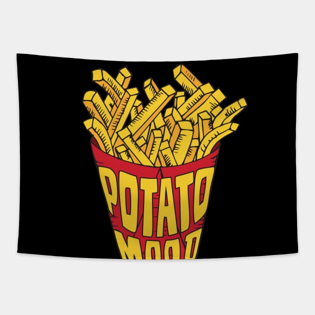 Fries! Fried Potatoes! French Fries! Tapestry by Brains