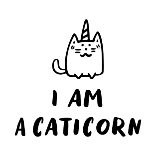 Funny Cat I Am A Caticorn T-Shirt